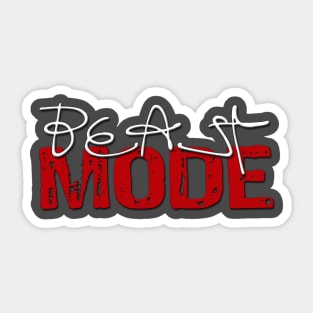 Beast Mode Sticker